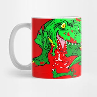 Z-REX: A Dinosaur Zombie Mug